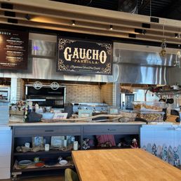 Signage and counter service area