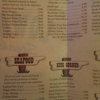 Lowake Steak House - Menu - Steakhouses Near Me - Rowena, Texas