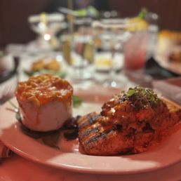 Grilled Stuffed Salmon