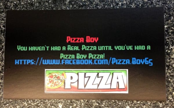 Menu photo 3 Pizza Boy Kilgore, TX