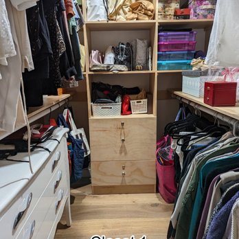 Modern Twig - Closet 1 - Before - Cabinetry Near Me - Pasadena, California