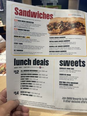 Menu photo 7 Buffalo Wild Wings Oklahoma City, OK