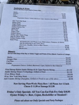Menu photo 1 Marlins Bar & Grill Lyons, IL