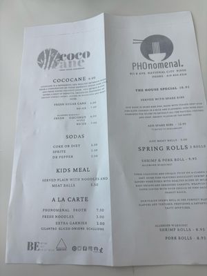Menu photo 5 PHOnomenal National City, CA