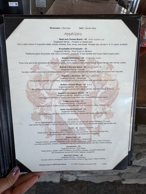 Menu photo 3 Mama Rosa's Trattoria Temecula, CA Menu photo 3 Mama Rosa's Trattoria Temecula, CA