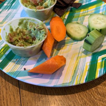 Healthy On Lark - Guacamole Veggie Plate while we were halfway done - Juice Bars & Smoothies Near Me - Albany, New York Healthy On Lark - Guacamole Veggie Plate while we were halfway done - Juice Bars & Smoothies Near Me - Albany, New York
