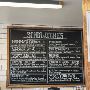 Castelli's Caffe & Deli - Menu January 2026 - Sandwiches Near Me - Aptos, California