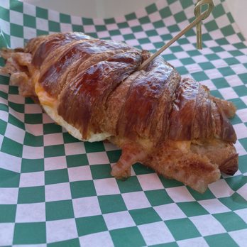 Papa Kwans - Bacon egg croissant - Breakfast & Brunch Near Me - Juno Beach, Florida Papa Kwans - Bacon egg croissant - Breakfast & Brunch Near Me - Juno Beach, Florida