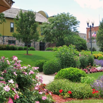 Grand Ledge Opera House - View of Opera House from gardens - Venues & Event Spaces Near Me - Grand Ledge, Michigan