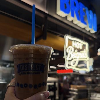 District: Donuts. Sliders. Brew - Vietnamese iced coffee (delicious and strong) - Coffee & Tea Near Me - Las Vegas, Nevada