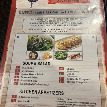 Hokkaido - Menu - Japanese Near Me - Harrisonburg, Virginia Hokkaido - Menu - Japanese Near Me - Harrisonburg, Virginia