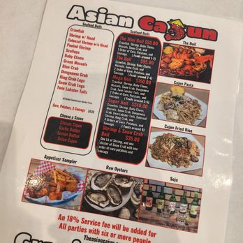 Asian Cajun - Menu - Asian Fusion Near Me - Westminster, Colorado Asian Cajun - Menu - Asian Fusion Near Me - Westminster, Colorado