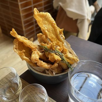 Brucato - Cristy chicken skins! - Cocktail Bars Near Me - San Francisco, California