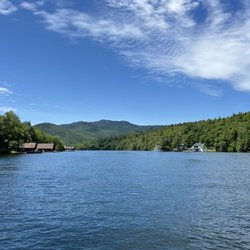 Placid Boat Rentals - Water and sky as seen from boat
