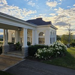 The Inn at Burklyn - The overflow dinning room. Just gives you an idea of how beautiful the buildings are