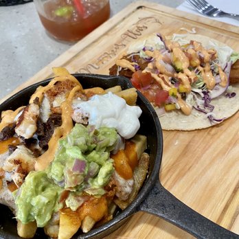 Alas Kitchen & Bar - alas fries | fish taco IG: @parkmunchies - Mexican Near Me - Paramount, California Alas Kitchen & Bar - alas fries | fish taco IG: @parkmunchies - Mexican Near Me - Paramount, California