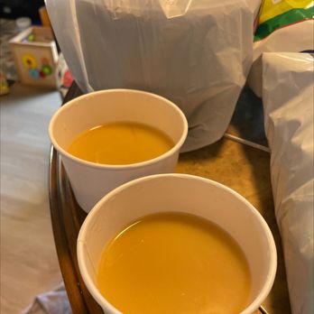 WaBa Grill - Only half full miso soups . This place sucks - Asian Fusion Near Me - Santa Clarita, California