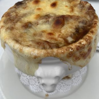 La Bonne Table - French Onion Soup - French Near Me - San Diego, California