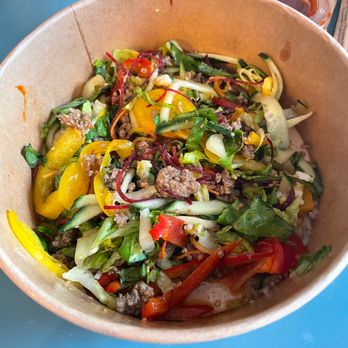 Min-Ji's - a bowl of mixed vegetables - Diners Near Me - Midland, Ontario