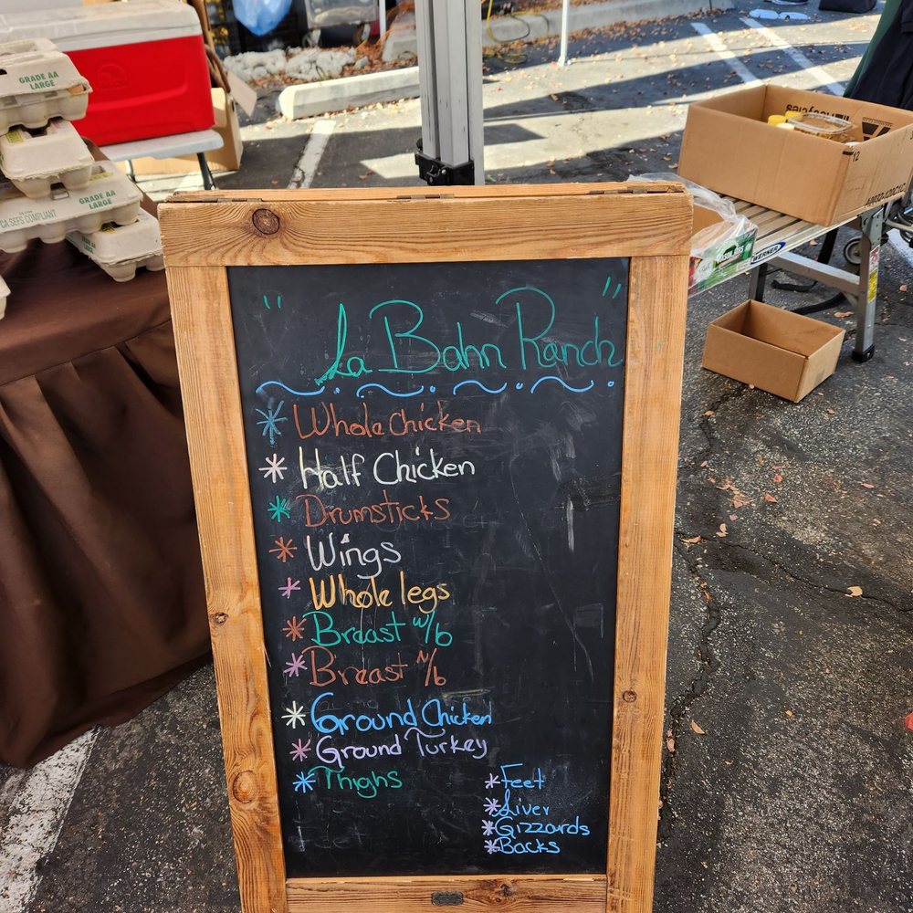 Great selection of ranch grown poultry