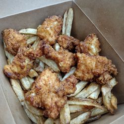 Fries In Disguise - Nug life! Always fresh & hot. The garlic sauces are great. My husband likes the buffalo.