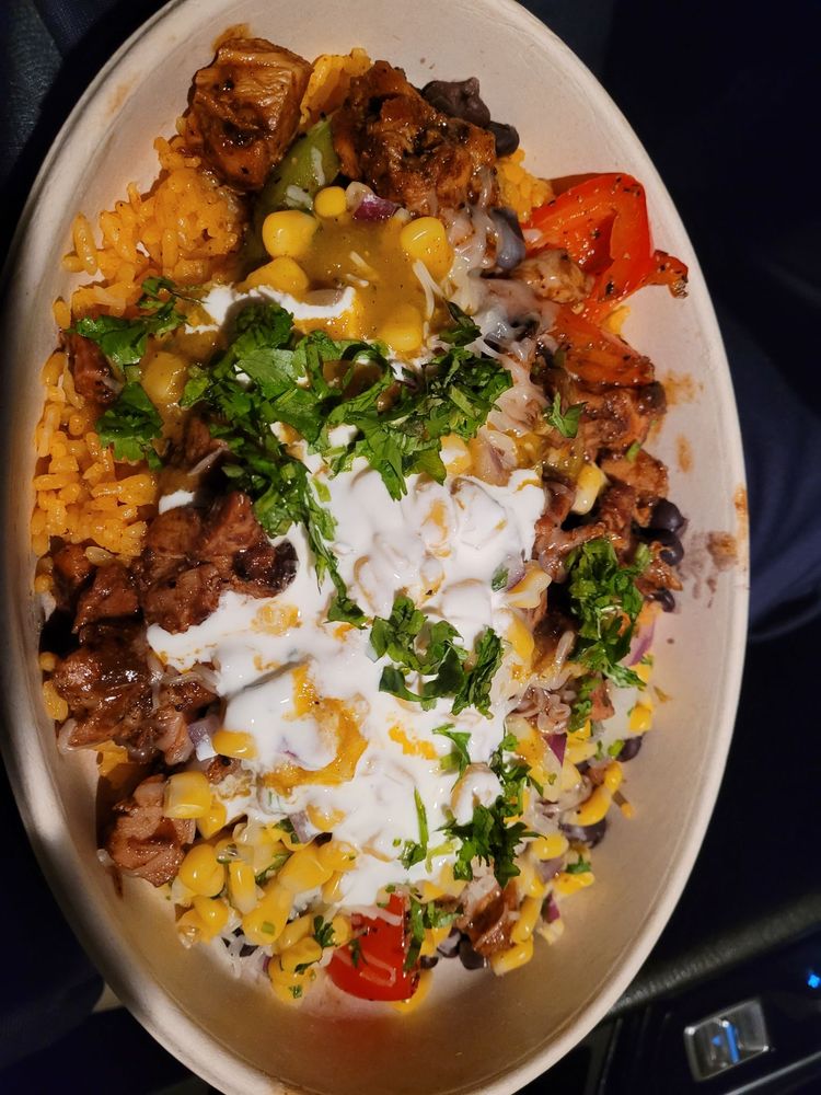 Food from Guac Time Mexican Grill