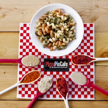 Pizza Pie Cafe - Try one of our 9 different pastas and top it with a signature sauce or our imported Stanislaus Marinara - Pizza Near Me - N Ogden, Utah