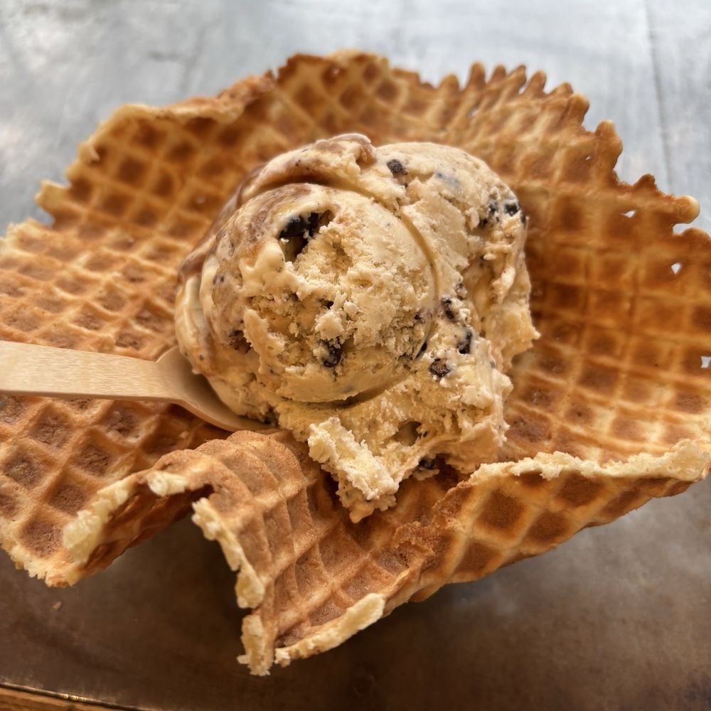 Ben & Jerry’s - Americone Dream in a waffle bowl - Ice Cream & Frozen Yogurt Near Me - San Francisco, California