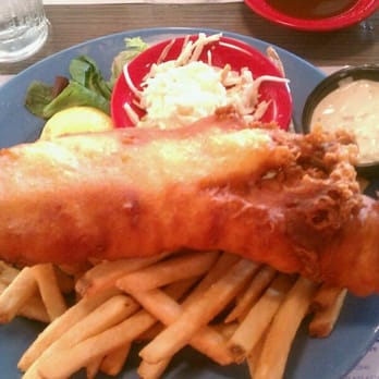 Atlantic Grille - Beer battered fish and chips. - Breakfast & Brunch Near Me - Middletown, Rhode Island Atlantic Grille - Beer battered fish and chips. - Breakfast & Brunch Near Me - Middletown, Rhode Island