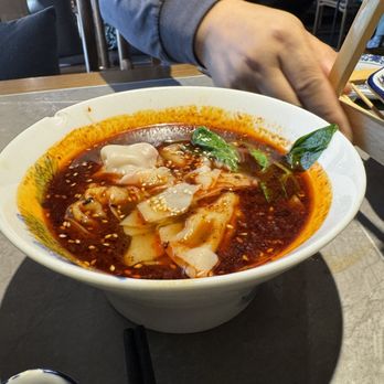 Mountain House - Dumplings in chili oil - Szechuan Near Me - Boston, Massachusetts Mountain House - Dumplings in chili oil - Szechuan Near Me - Boston, Massachusetts