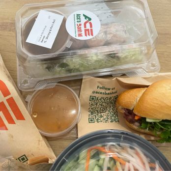 Ace Banh Mi - Pork and shrimp spring rolls - Vietnamese Near Me - Chino, California Ace Banh Mi - Pork and shrimp spring rolls - Vietnamese Near Me - Chino, California