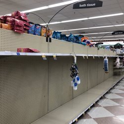 Kroger - Coronavirus panic.
