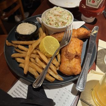 Dubsdread Golf Course - My husband's fish and chips - Golf Near Me - Orlando, Florida