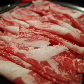 Dada Shabu Shabu Buffet - raw meat on a plate - Korean Near Me - Irvine, California Dada Shabu Shabu Buffet - raw meat on a plate - Korean Near Me - Irvine, California