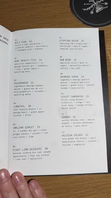 Menu photo 4 Death & Co Seattle, WA Menu photo 4 Death & Co Seattle, WA
