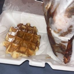 Seperation of 3 Piece Tenders and Waffle Seperation of 3 Piece Tenders and Waffle