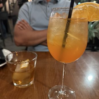 Bencotto Italian Kitchen - Two James Catchers Rye (left) Bencotto Spritz (right) - Italian Near Me - San Diego, California Bencotto Italian Kitchen - Two James Catchers Rye (left) Bencotto Spritz (right) - Italian Near Me - San Diego, California