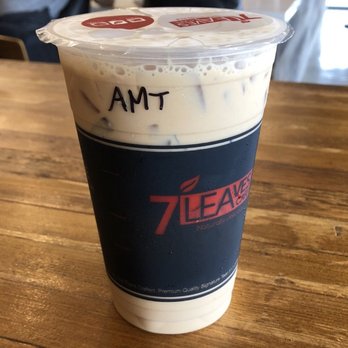 7 Leaves Cafe - Assam Milk Tea 4/4/19 - Coffee & Tea Near Me - Houston, Texas