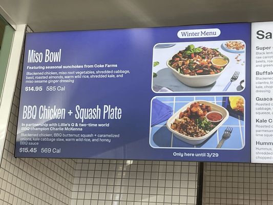 Menu photo 2 sweetgreen - Healthy Salads, Wraps, and Bowls Walnut Creek, CA