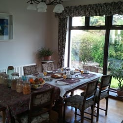 The Stone House - Breakfast table