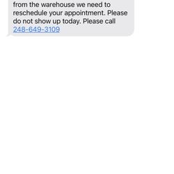 Troy Auto Glass - Last minute cancellation. Terrible customer service.