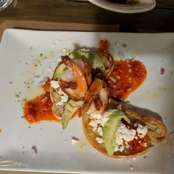 Terra & Acqua - Bruschetta with avocado - Italian Near Me - St. Augustine, Florida Terra & Acqua - Bruschetta with avocado - Italian Near Me - St. Augustine, Florida
