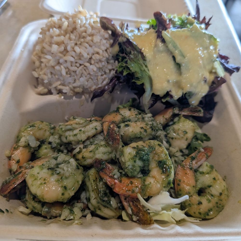 Nico's Pier 38 - Garlic shrimp pesto - Seafood Near Me - Honolulu, Hawaii
