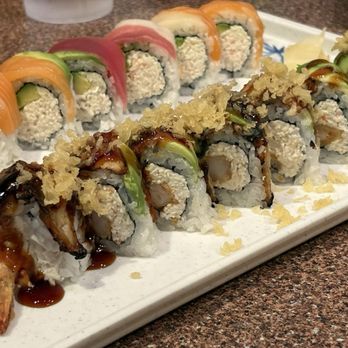 K.Sushi - Dragon Roll, Rainbow Roll - Sushi Bars Near Me - Cerritos, California
