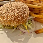 Photo of Dylan's Oyster Cellar - Baltimore, MD, United States. Cheeseburger