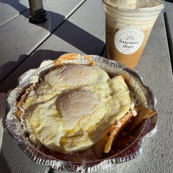 Buenos Dias Cafe - Chilaquiles - Cafes Near Me - Riverside, California