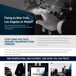 LAAC Car Service - Available in 450 + cities worldwide