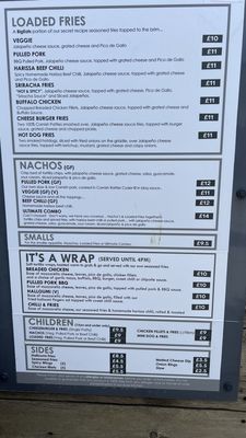 Menu photo 1 Cargo Porthleven, CON