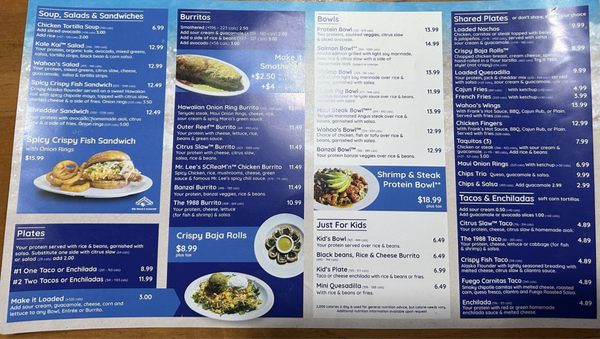 Menu photo 2 Wahoo's Fish Tacos Las Vegas, NV