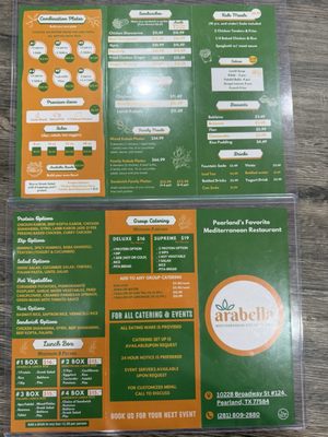 Menu photo 1 Arabella Mediterranean Kitchen + Grill Pearland, TX